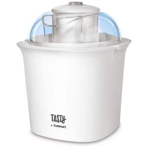 Tasty Sorveteira Elétrica Função Iogurte 1,5L, 110v, CUISINART ICM100T, Branco