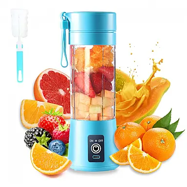 Mini Liquidificador Pessoal Portátil 380mL
