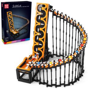 Kit de Construção Pista de Harpa com 1508 Peças para Crianças e Adultos, Mould King