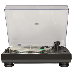 Vitrola Toca-Discos Bluetooth, com Transmissão por Correia e Contrapeso Ajustável, C100BT-BK Crosley,Preto