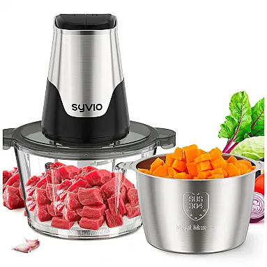 Mini Processador de Alimentos Multifuncional