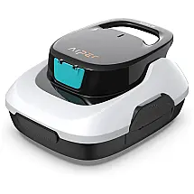 Robô Aspirador de Piscina Sem Fio AIPER, Limpeza Automática com Estacionamento, Leve, Ideal para Piscinas Planas Acima do Solo até 80 m².