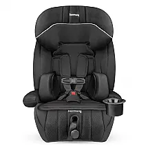 Cadeirinha para Carro Harmony Defender 360 MAX 3 em 1 Arnês 5 Pontos e Assento Elevador 12 a 54,4 kg Preta