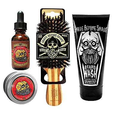 Kit Profissional para Barba Portátil