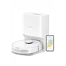Robô Aspirador DREAME D10 Plus Gen 2 Branco 2 em 1 com Base Esvaziamento Automático 90 dias