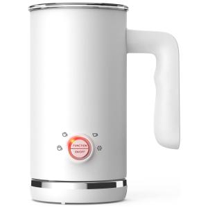Espumador de Leite Elétrico, Capacidade 300 mL, Indicadores de LED, 110v, MILKYFO, Branco