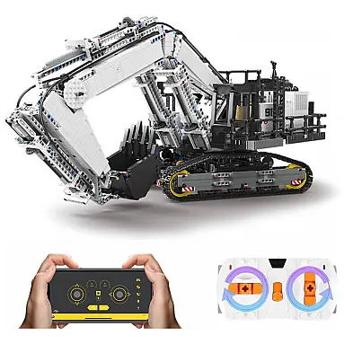 Kit de Construção Escavadeira com