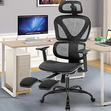 Cadeira de Escritório Ergonômica Giratória