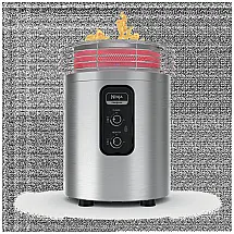 Fogueira a Gás e Aquecedor Externo Ninja Fireside360 OF101SL 80.000 BTU 3-em-1 Prata