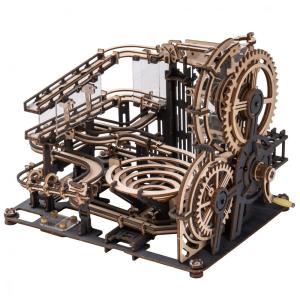 Quebra Cabeças 3D Circuito de Corrida para Crianças e Adultos, 294 Peças, ROWOOD LGA01, Preto