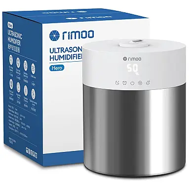Umidificador Ultrassônico 4,5L Aço Inoxidável,