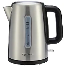 Chaleira Elétrica Capacidade 1.7 L 1500W Aço inoxidável, F 738BC, Prateado