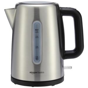 Chaleira Elétrica Capacidade 1.7 L 1500W Aço inoxidável, F 738BC, Prateado