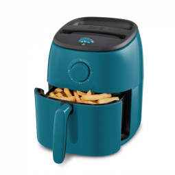 Fritadeira Elétrica AirFryer 2.6L com Temperatura Ajustável, 1000W, 110v, DASH DCAF200GBTL02, Azul