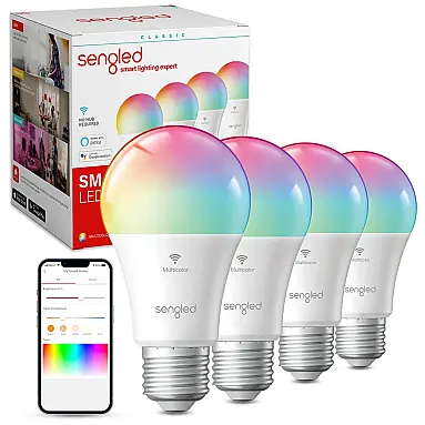 Lâmpada LED Colorida Inteligente Wi