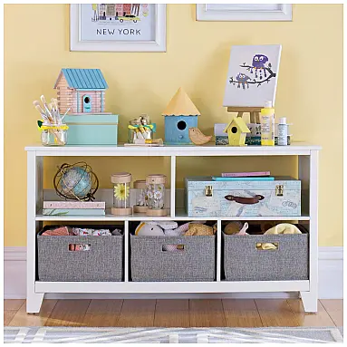 Estante infantil baixa Martha Stewart