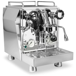 Máquina de Café Expresso em Aço Inoxidável com Controlador PID e Capacidade 2,5L, 110V 1200W, Rocket Espresso Milano Giotto Time V