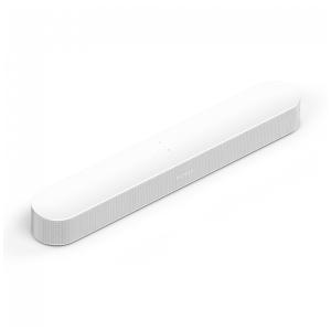 Sonos Beam Gen 2 Soundbar com Dolby Atmos, Controle por Voz, Wi-Fi, HDMI eARC, Trueplay, Design Compacto e Elegante – Branco Fos