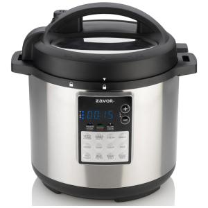 Panela de Pressão Elétrica 6L Programável com Painel Digital, 1000W, 110v, ZAVOR ZSELL22, Cinza