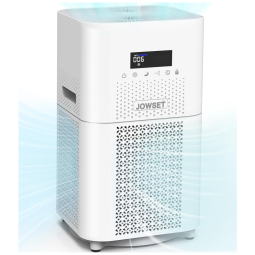 Purificador de Ar para Espaços até 170m2 com Filtro H13 True HEPA e Painel Digital, Jowset, Branco