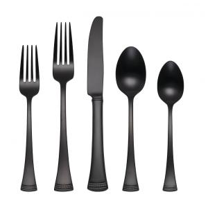 Conjunto de Talheres, Sofisticação e Durabilidade para Sua Casa com 20 Peças e Material de Aço Inoxidável, LENOX Portola Satin 896004