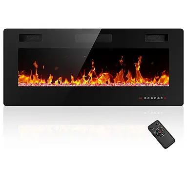 Lareira Elétrica Electactic 107x46cm 1500W