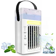 Climatizador de Ar Portátil Adulpônia 1L com 3 Velocidades, ADULLPONY 8 6, Branco