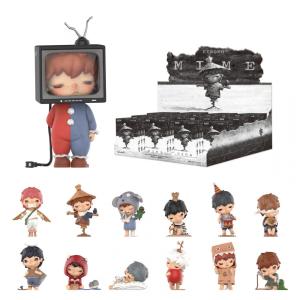 Blind Box, Coleção de Bonecos Surpresa da POP MART, Conjunto de 12 Miniaturas Hirono, Brinquedos Colecionáveis com Design Variado para
