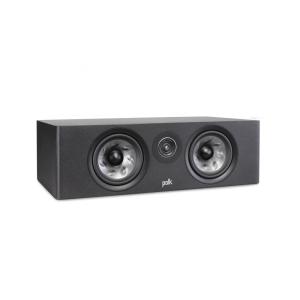 Caixa de som central Polk Audio Reserve R400 preta para home theater estéreo 200W