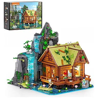 Cabana com cascata Lumibricks Waterfall