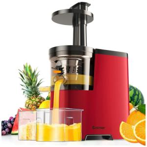 Espremedor de Sucos, 110v, COSTWAY 24000US CYPE, Vermelho