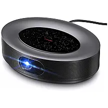 Projetor 4K UHD Android 9.0 com 5000 Aplicativos e Áudio 3D, Projeção de até 150 Polegadas, NEBULA D2150111, Preto