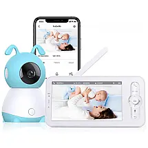Babá Eletrônica SUPERUNCLE Câmera Digital com Visão Noturna, Modo VOX e Conecção WI Fi