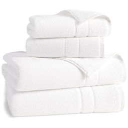 Jogo de Toalhas de Luxo, Absorventes e Macias com 4 Peças e Material 100% Algodão, Brooklinen