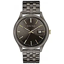 Relógio Masculino Analógico Quartzo, escuro, escuro, CARAVELLE 45B149, Cinza escuro