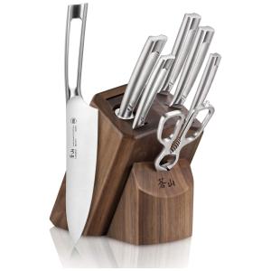 Conjunto de facas TN1 Série, 8 Peças, Aço Inoxidável, CANGSHAN 1021950, Prateado