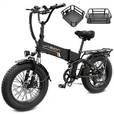 Bicicleta elétrica dobrável Jasion Hunter