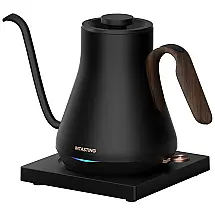 Chaleira Elétrica INTASTING 0,9 Litros com Desligamento Automático, 110V 1200W Preta
