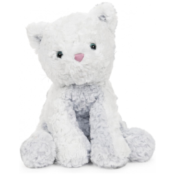 Pelúcia Gato para Crianças Maiores de 1 Ano, GUND 6058951, Branco