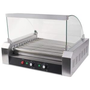 Máquina de Hot Dog ReunionG , 18 Salsichas, Aço Inox, 1200W, Prata 110V