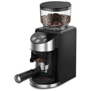Máquina de Café Expresso com Moedor Embutido Ajustável, 110V ADIOLI, Preta