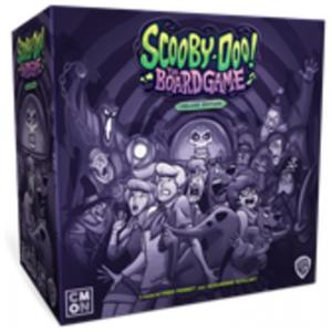 Jogo de Estratégia Scooby Doo,The Board Game 1 a 5 Jogadores, Para Maiores de 12 Anos, CMON, Preto