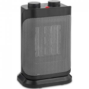 Aquecedor de cerâmica oscilante VonHaus 1500W com termostato regulável 110V