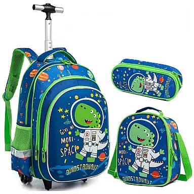 Mochila Escolar Infantil com Rodinhas