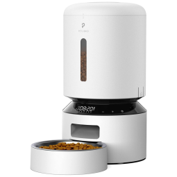 Comedouro Automático 4L Programável com LED, PETLIBRO PLAF004, Preto