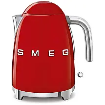 Smeg KLF03RDUS 50s Retro Chaleira Elétrica Capacidade 1.7L, Vermelho