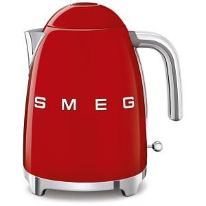 Smeg KLF03RDUS 50s Retro Chaleira Elétrica Capacidade 1.7L, Vermelho