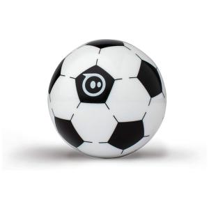 Sphero Mini Soccer Bola Robô Programável com LED, Giroscópio e Acelerômetro, Controle por App com Modos de Direção e Kick Drive – Preto