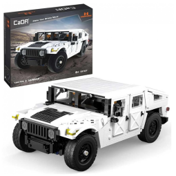 Kit de Construção Carro com 1380 Peças para 8 Anos ou mais, DOMOB, Branco