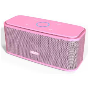DOSS Caixa de Som Bluetooth sem Fio Portátil à Prova dÁgua IPX5, 12W, até 20H, Rosa